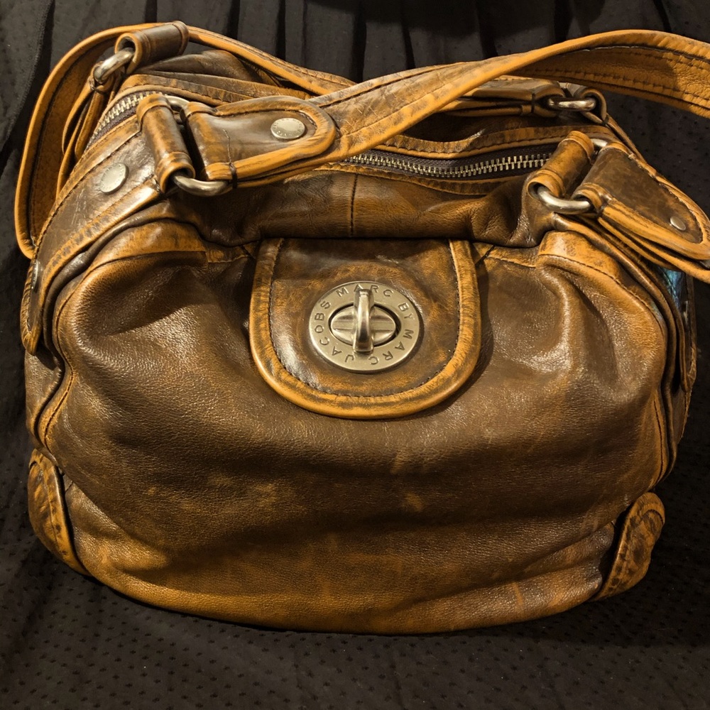 Marc by Marc Jacobs bag - distressed leather